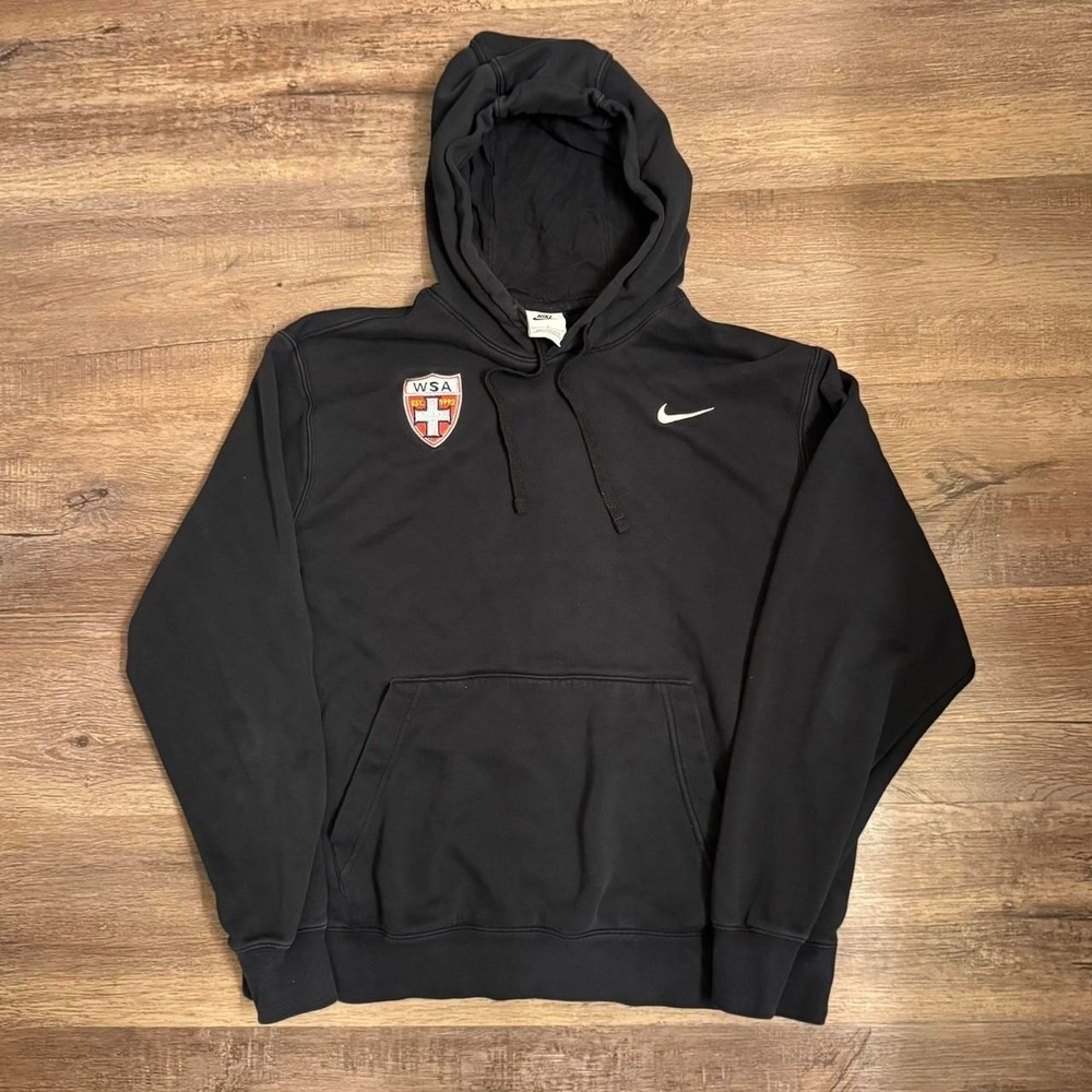 RARE Embroidered Nike black WSA Hoodie Size L